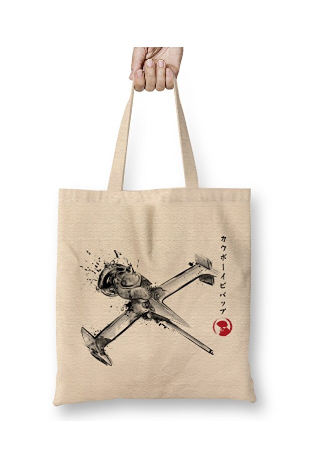 Cowboy Bebop Mono Racer Sumie Tote Bag Long Handle
