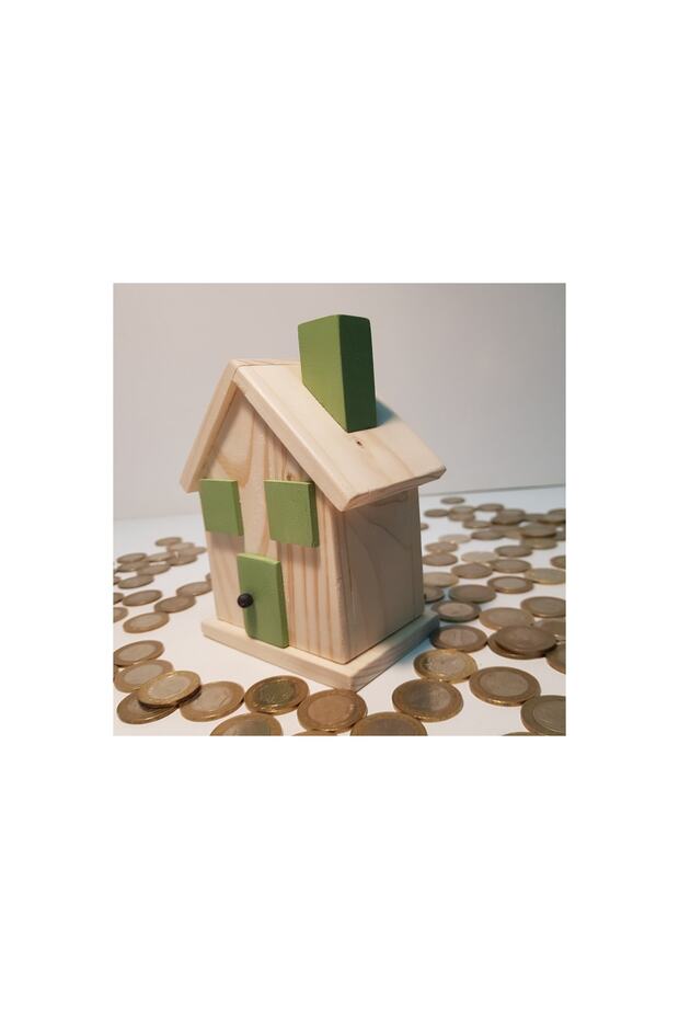 Wooden Toy Piggy Bank for Kids Handmade, Fun and Educational, Money Saving Skills, Gift