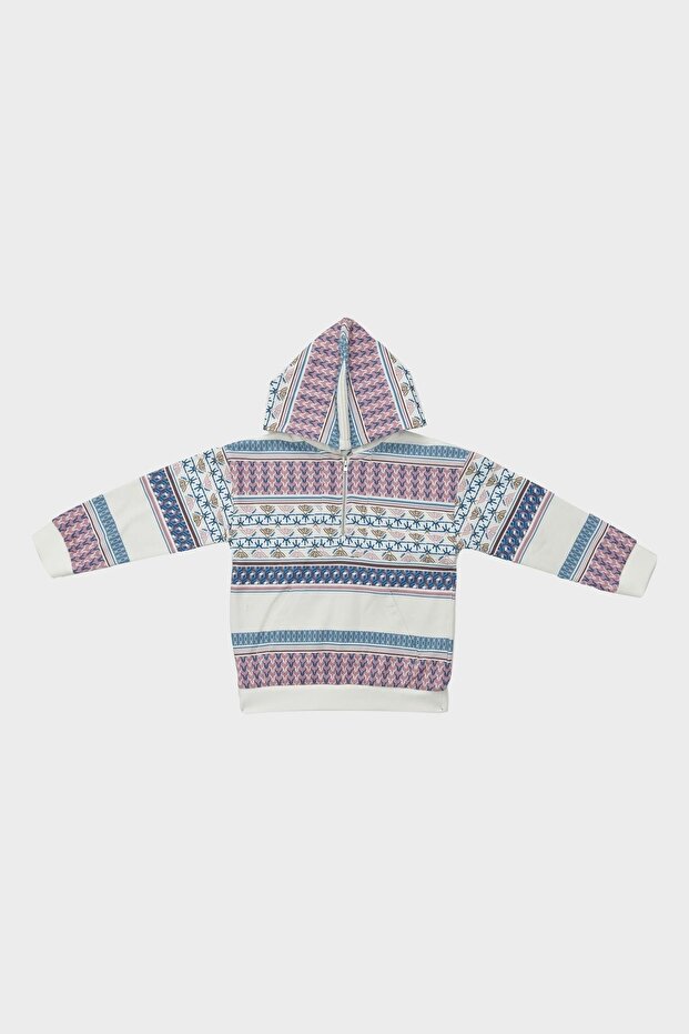 سويت شيرت منقوش للأولاد 22fw0nb3401 - 5