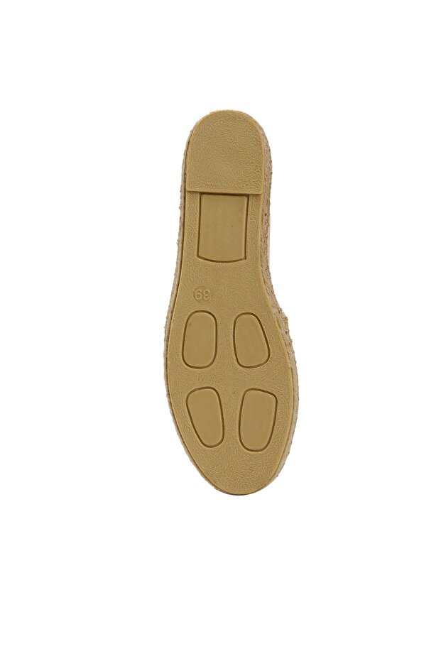 Light Gold Kadın Espadril - 5
