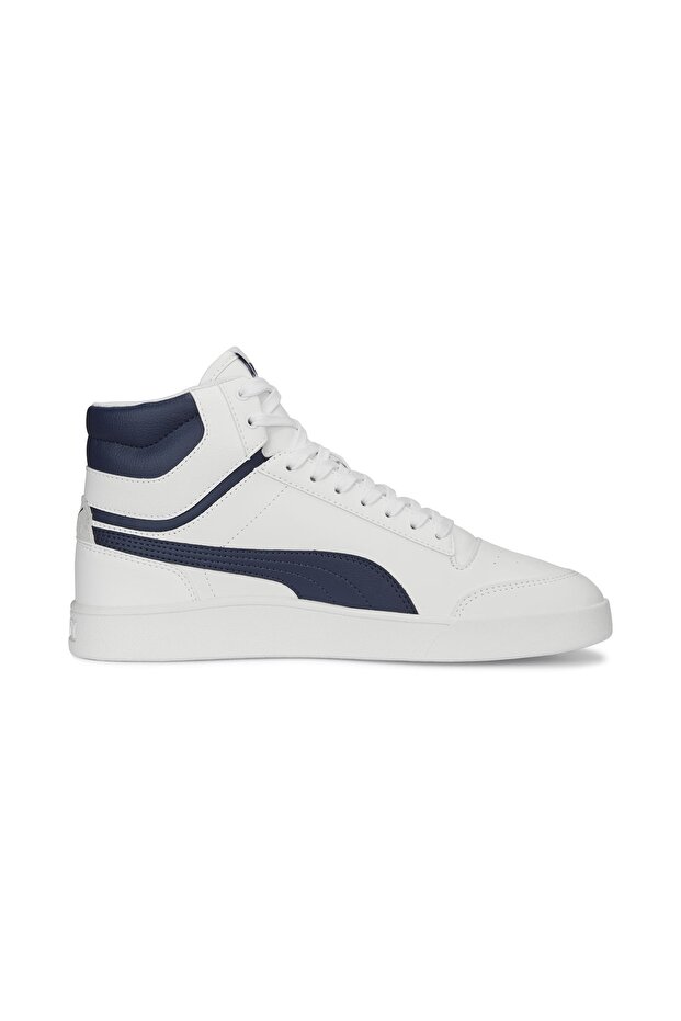 Shuffle Mid PUMA White-PUMA Navy - 2