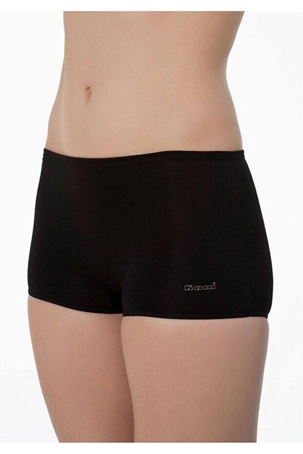 Women's Black Shorts Boxer Bk0636401Siya New Season
