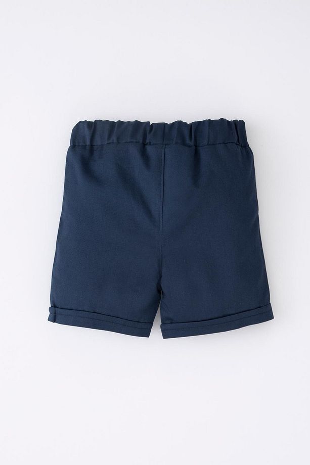 Erkek Bebek Basic Gabardin Şort - 1