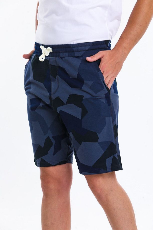Men Sw Short Erkek Mavi Şort 22634-9 - 2