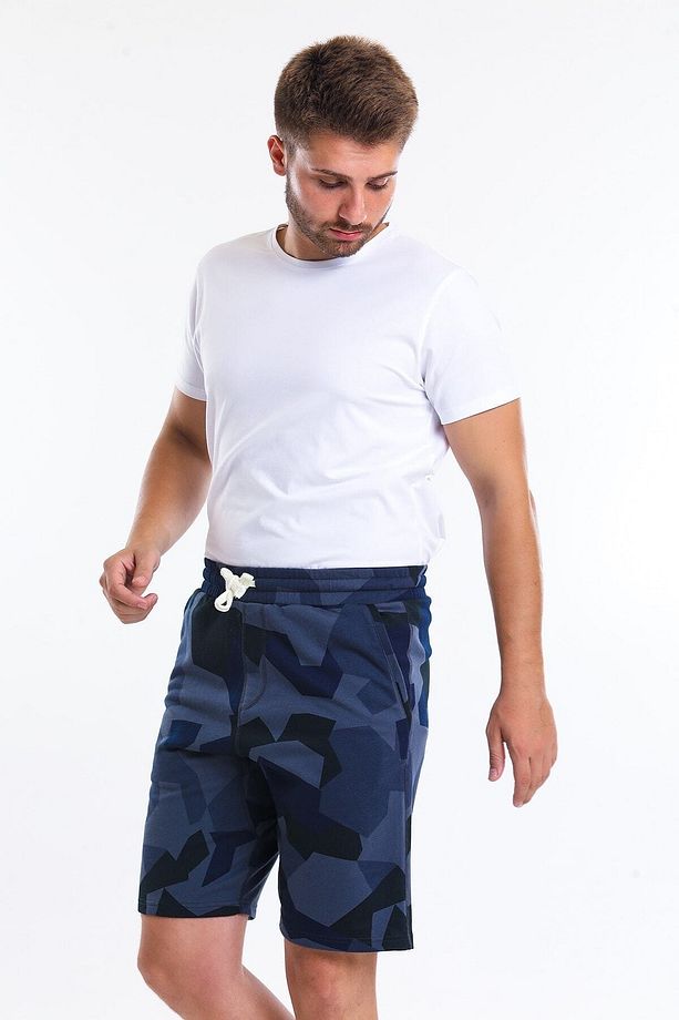 Men Sw Short Erkek Mavi Şort 22634-9 - 5