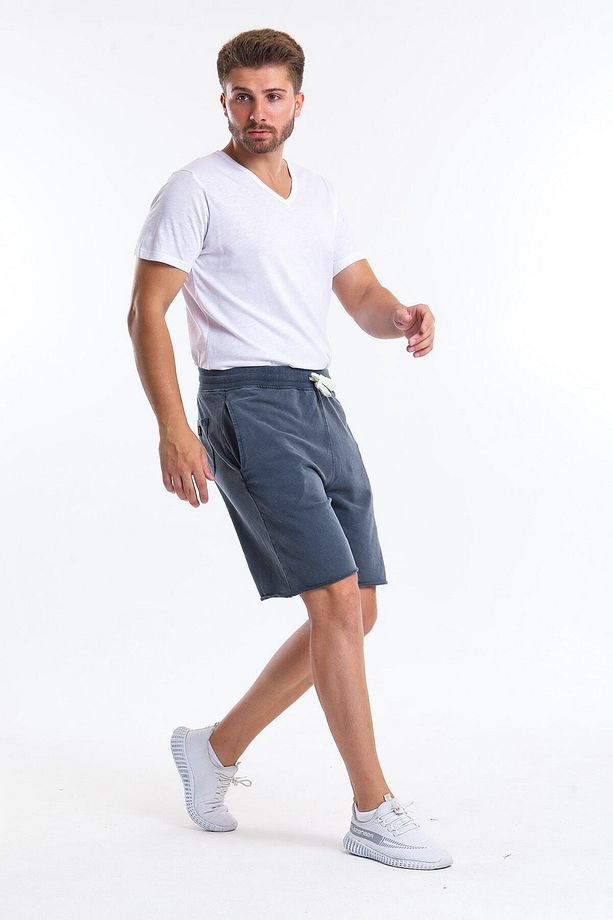 Men Sw Short Erkek Antrasit Şort 22636-1 - 6