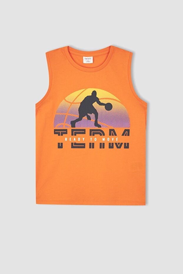 قميص داخلي مطبوع برقبة دائرية للأولاد - 7