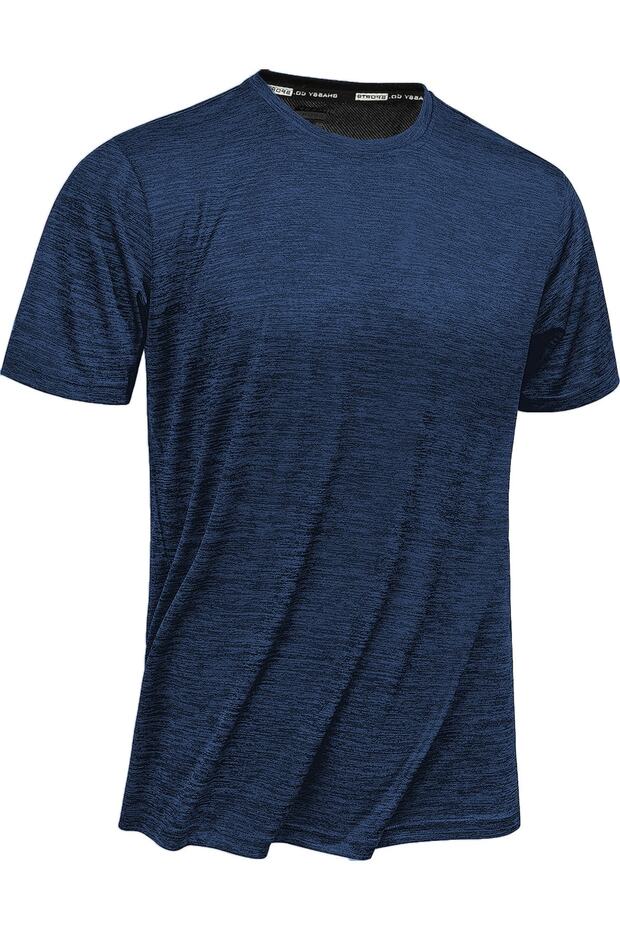 Men's Running Moisture Wicking Active UV Fitness Jogging Performance Outdoor Tshirt