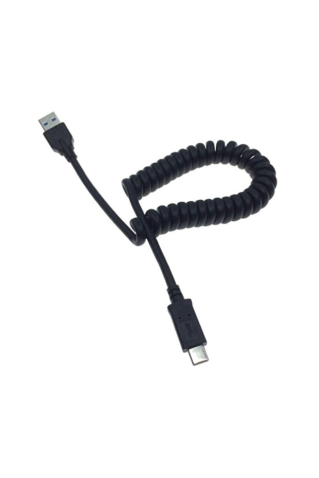 Android Spiral TYP-C 3.0A Hızlı Şarj ve Data Kablosu - 3