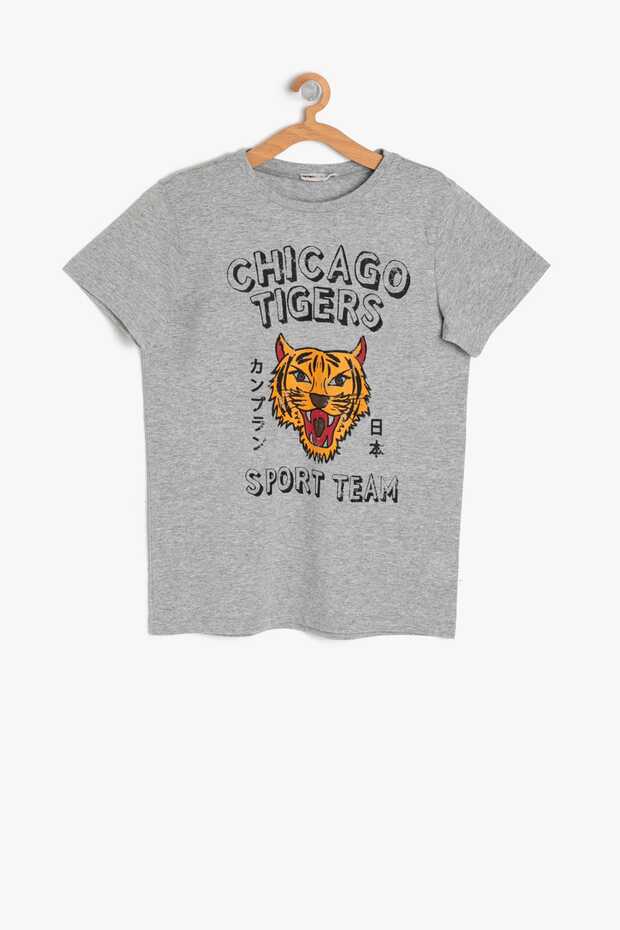 Print Detailed T-Shirt