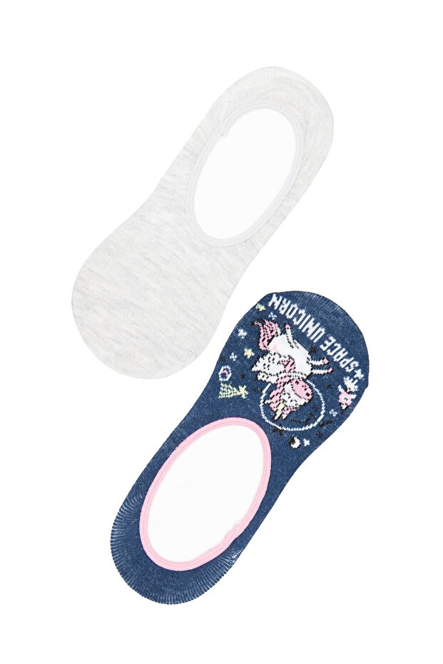 Devojčice jednorog čarape 2-komada Baletanke - 1