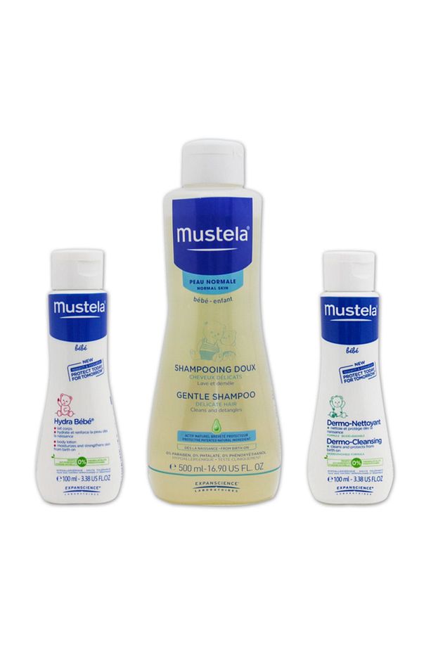 Baby Shampoo 500 ml +100 ml Dermocleansing+100 ml Hydra Bebe Lotion Hediyeli - 1