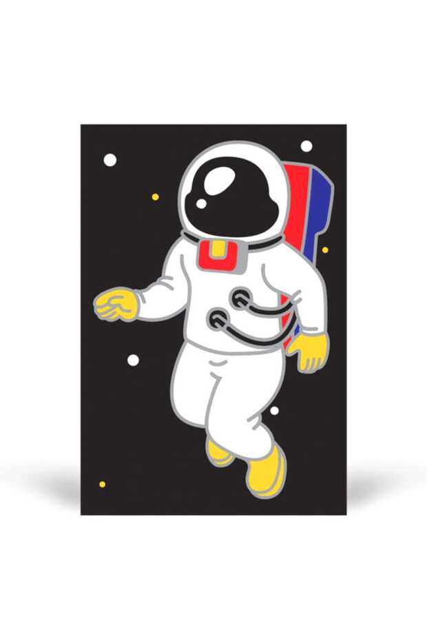 Astronot-2 Tuz Boyama Oyunu, Eğitici Aktivite, Kum Boyama Oyunu - 3