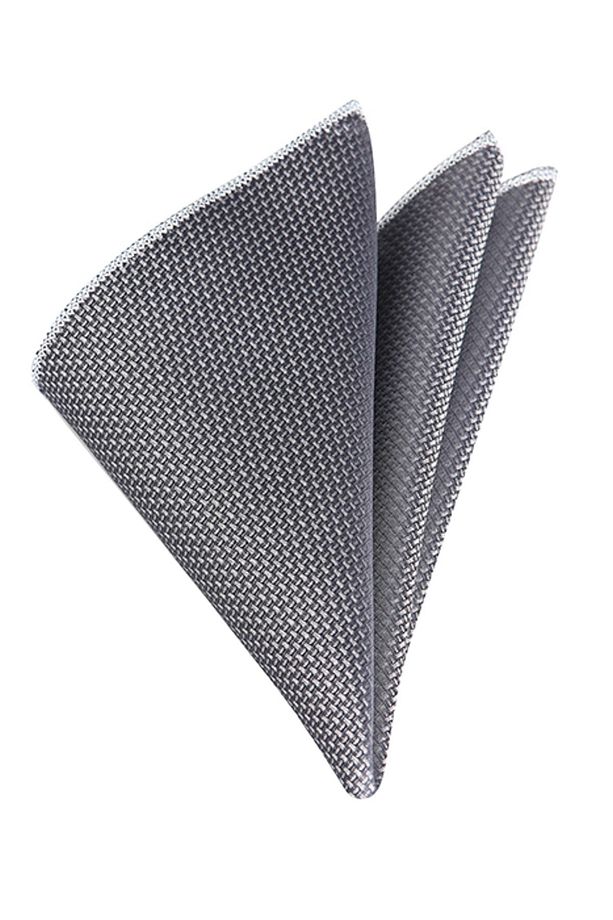 Gri Mendilli Kravat Smdk-19 - 3