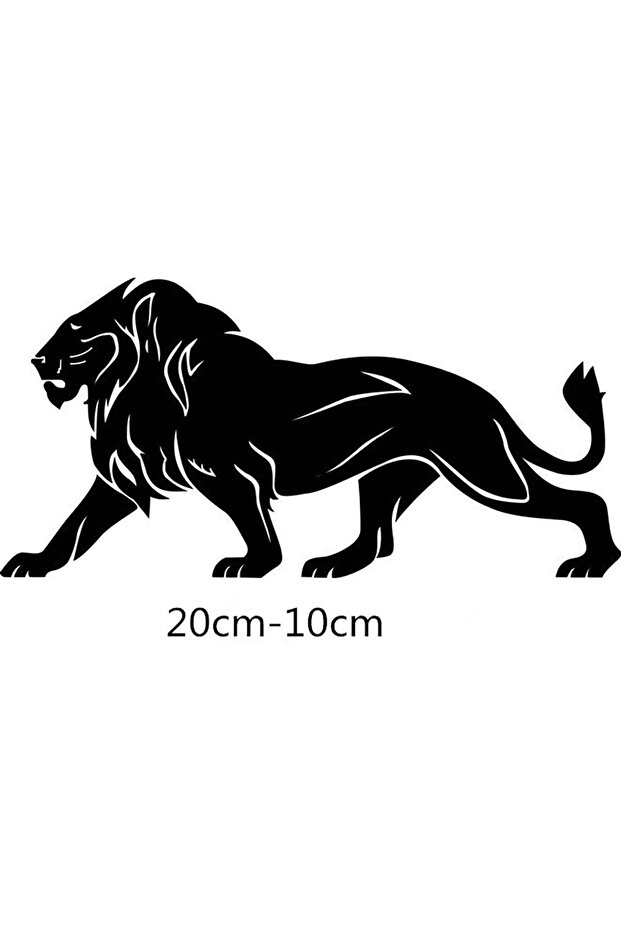 Aslan Sticker Yapıştırma Araba için - 1
