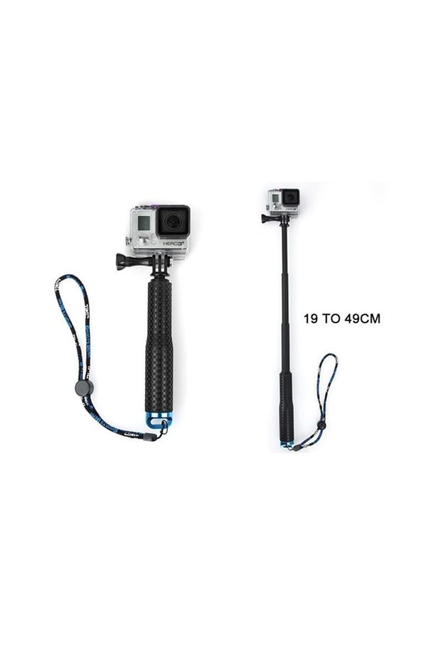 EKEN H9R Suya Dayanıklı Teleskopik Kaliteli Monopod Selfi Çubuk - 6