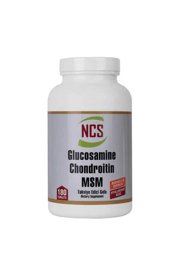 Glucosamine Chondroitin 180 Tablet Msm Hyaluronic Acid - 1