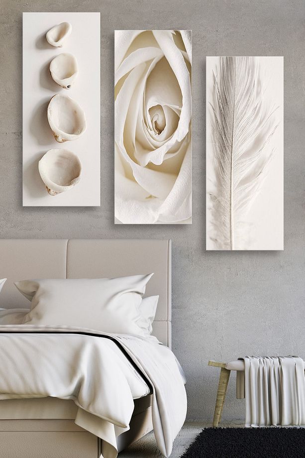 3 Parçalı Mdf Tablo - 1