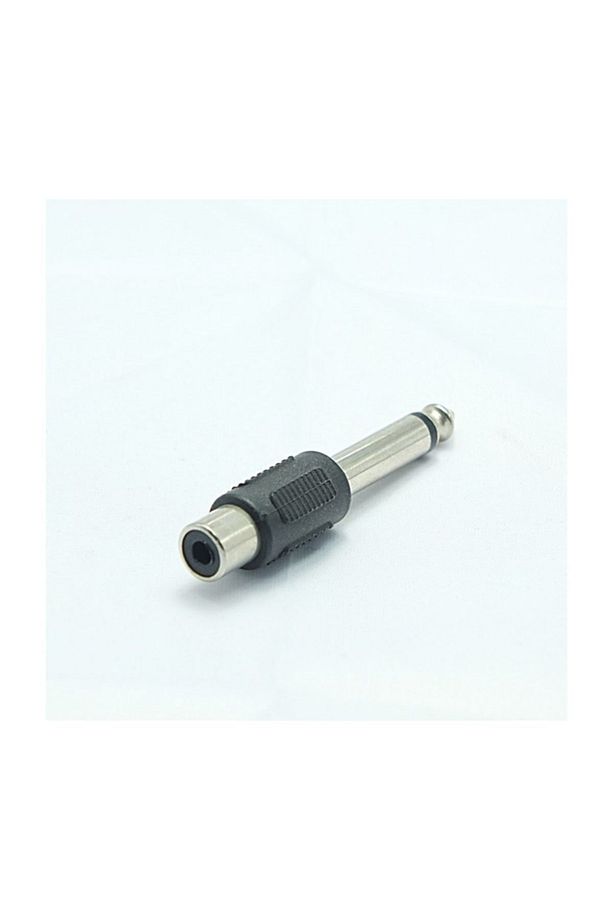 6.3 Mm Mono Erkek / Rca Dişi Adaptör Jak Fiş - 2