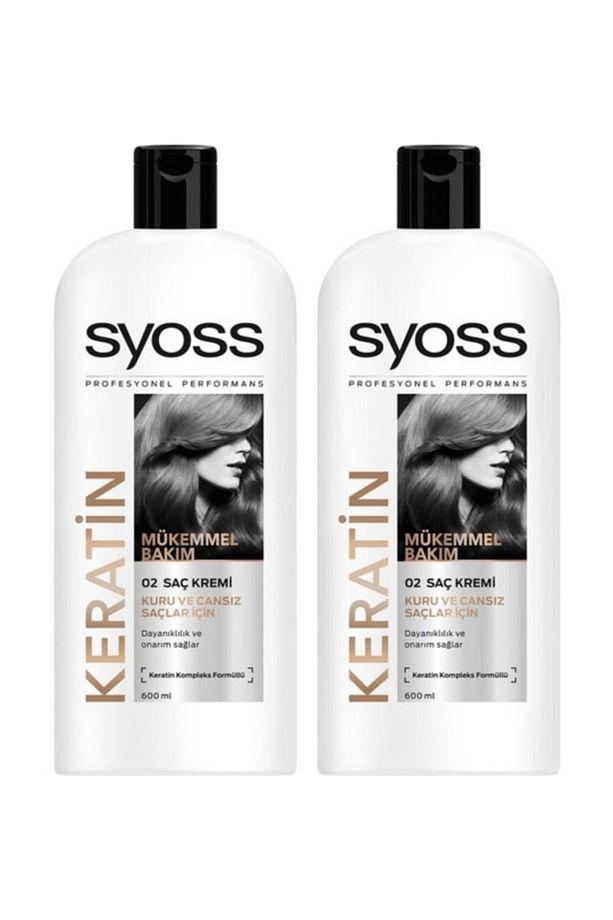 Keratın Mükemmelliği Saç Kremi 550 ml x 2 Paket - 1