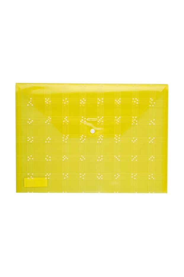 Patterned Yellow Snap File Bp235-15 - 1