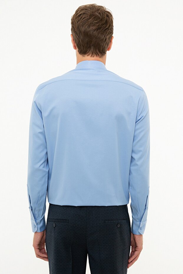 Mavi Slim Fit Basic Gömlek - 3