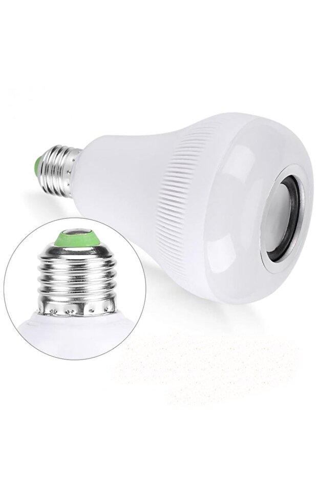 ® Kumandalı Bluetooth Hoparlör Ampul LD-37 - 5