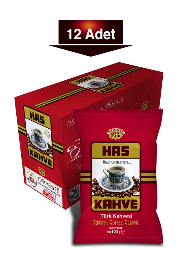 Türk Kahvesi 100 gr. 12'li Kutu - 1