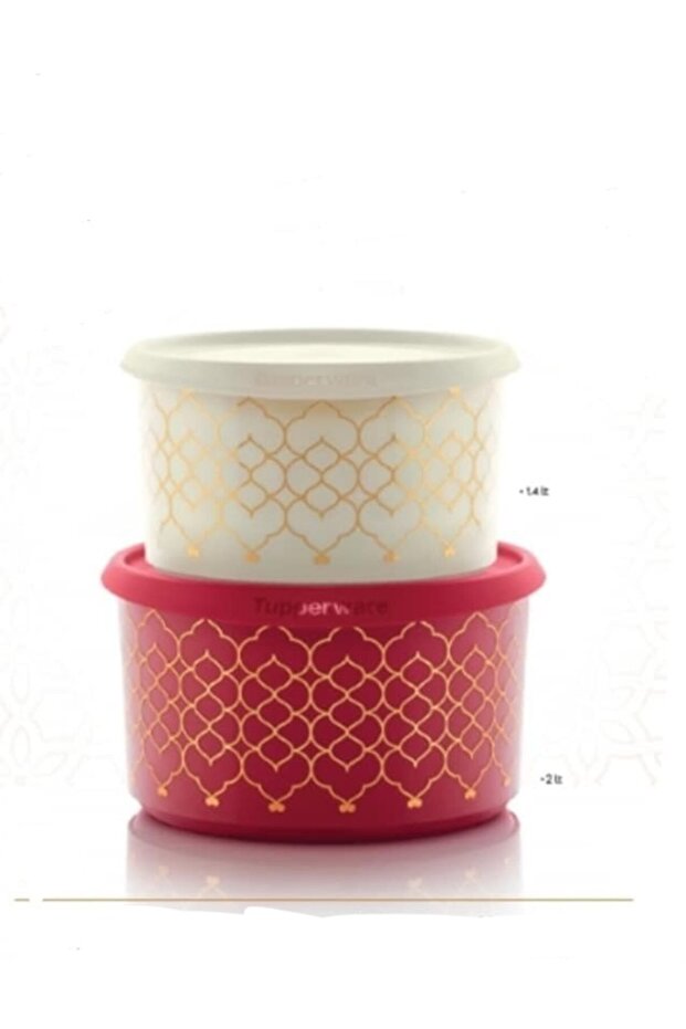 حاوية تخزين بإصبع واحد مكونة من قطعتين - 1