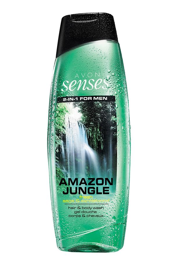 Senses Erkekler İçin Amazon Jungle Saç ve Vücut Şampuanı - 500ml - 1