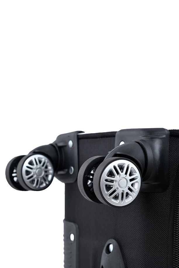 Siyah Unisex 3'Lü Valiz Seti Fsl010Set - 7