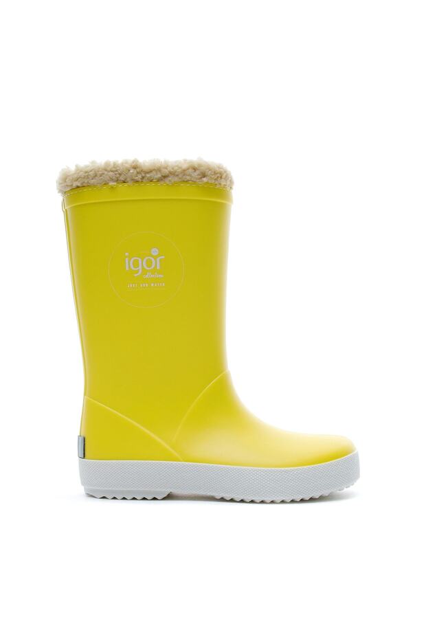 Splash Nautico Borreguito Yellow Kids Rain Boots W10207