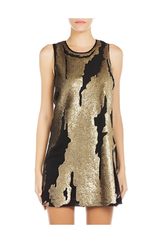 Dore Payetli Elbise - 1