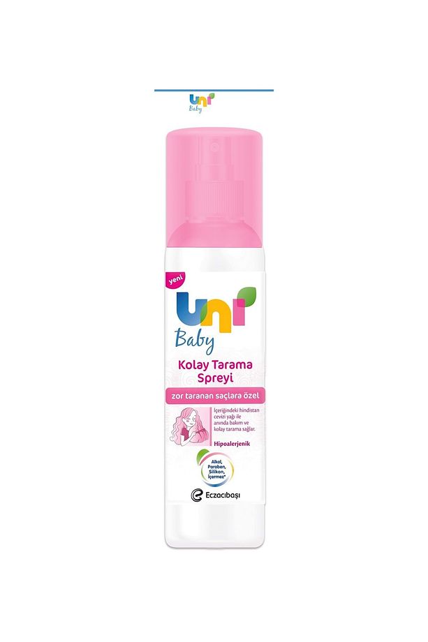 Uni Baby Kolay Saç Tarama Spreyi 200Ml (4 Lü Set) Zor Taranan Saçlara Özel - 2