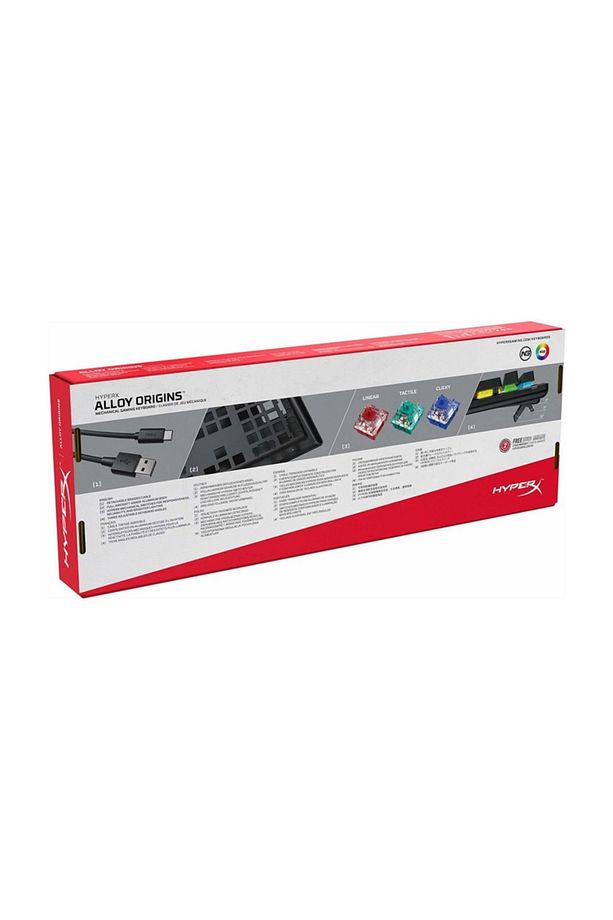 Alloy Origins Rgb Red Oyuncu Klavye - Uk - 5