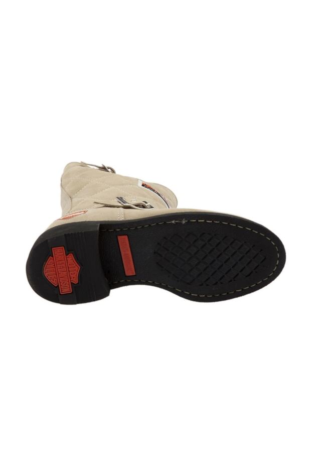 Laconia Unisex Deri Bot Kum - 6