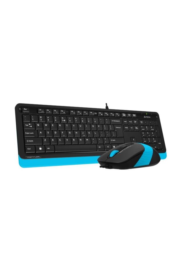 F1010 Mm Klavye Mouse Set / Mavi / Usb - 2