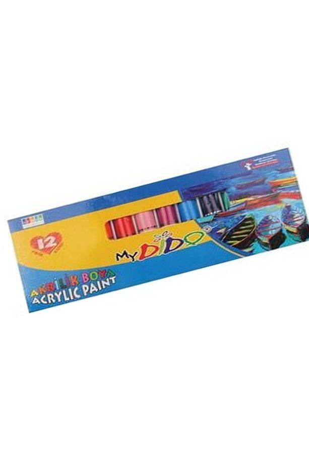 Akrilik Tüplü Boya Set 12'li - 1