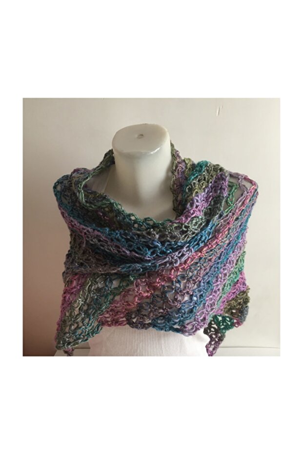 El Örgüsü Ebruli Şal - 2