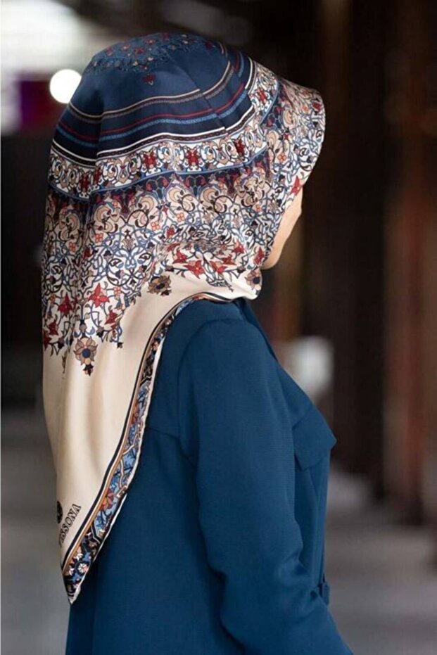 % 100 Tivil Ipek Eşarp - 1