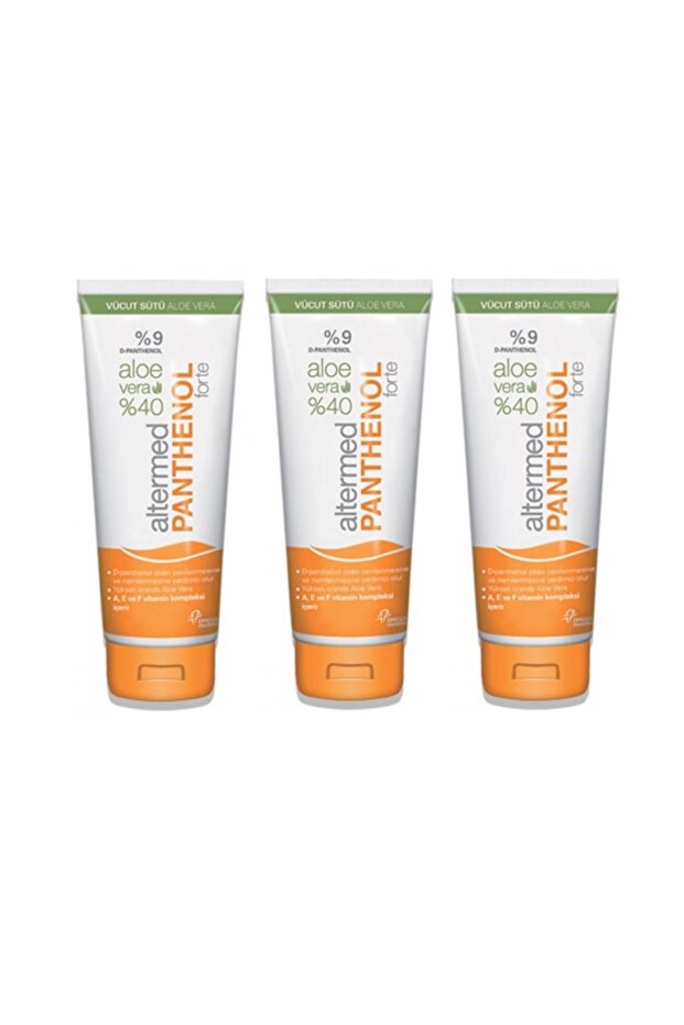 Body Milk Containing 9% Panthenol 40% Aloe Vera 230 ml