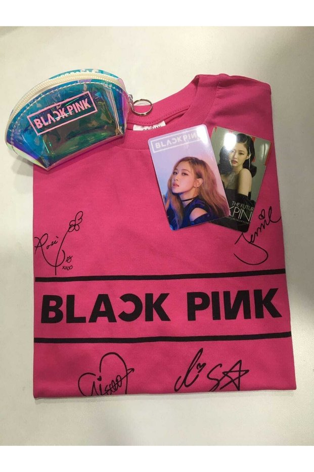 Blackpink T-shirt Wallet Sticker Combination