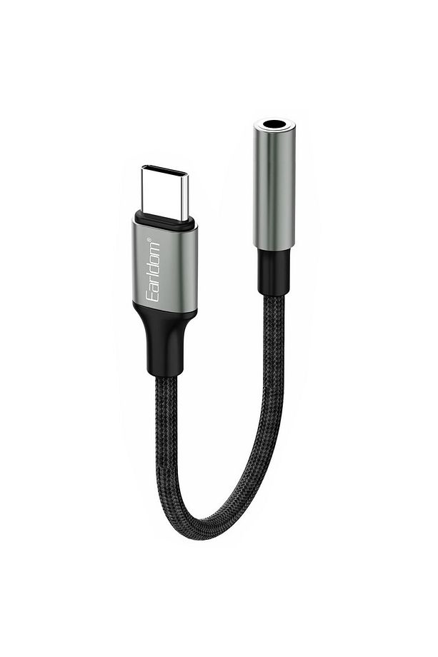 Type-c Aux Dünüştürücü Tak Çalıştır Kulaklık Araba Teyp Ses Bluetooth Örgü Kablo Alüminyum Alaşım - 2