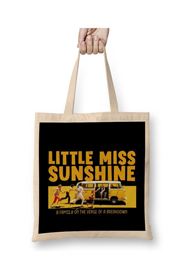 Family Little Miss Sunshine Cloth Bag Long Handle