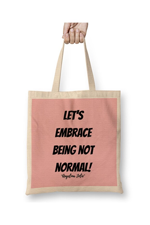 Angelina Jolie Tote Bag Long Handle