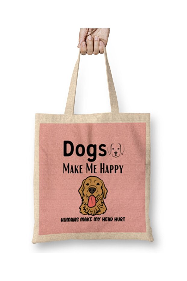 Funny Dog Lover Gift For Women Men Tote Bag Long Handle