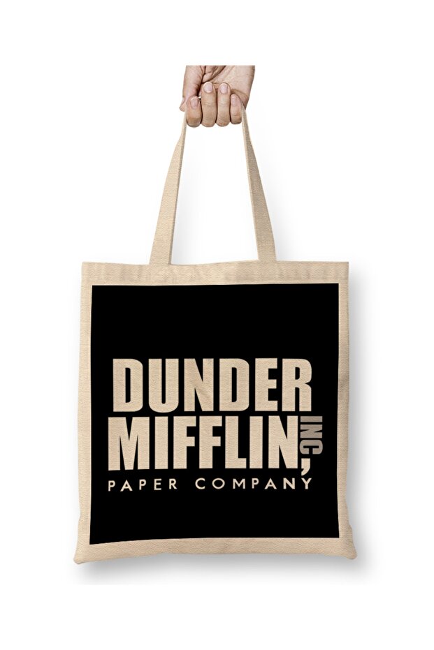 حقيبة Dunder Mifflin Paper Co ذات مقبض طويل للمكتب