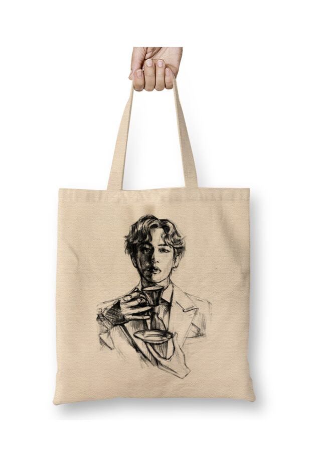 Bts V Bts With Tote Bag Long Handle