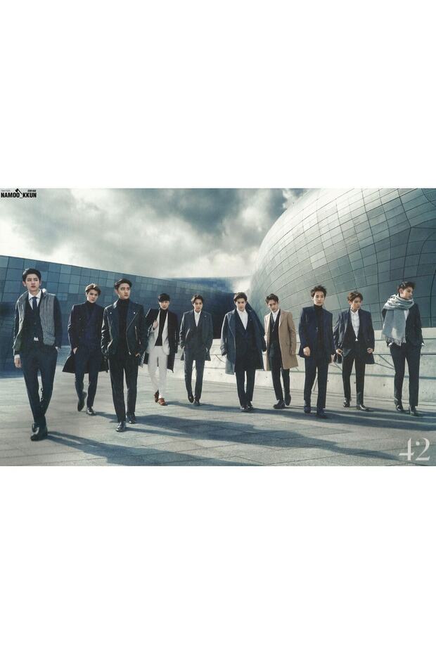 Exo K-Pop Poster - Light and Stylish Design - 1