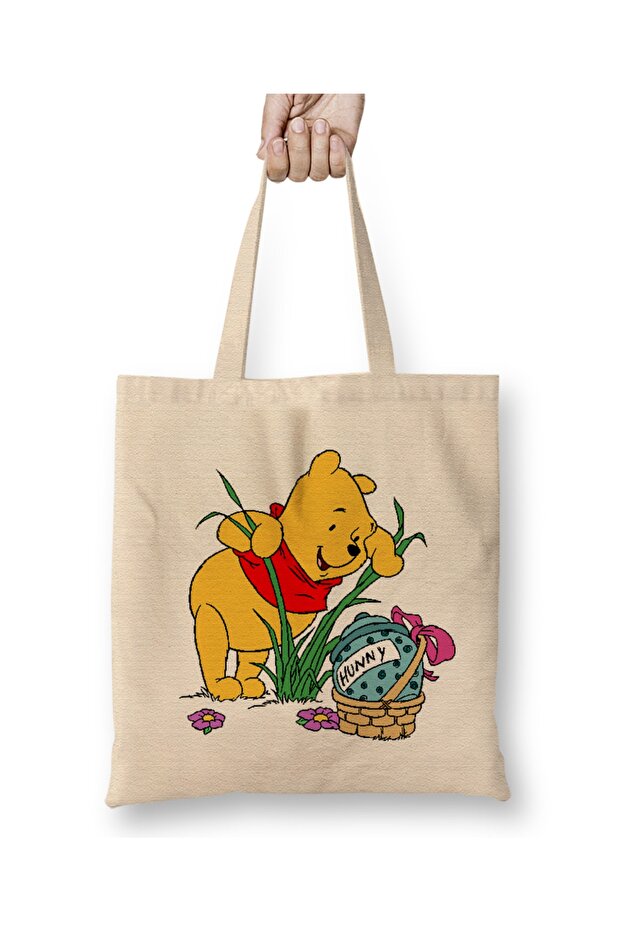 Winnie The Pooh 03 Cloth Bag Long Handle